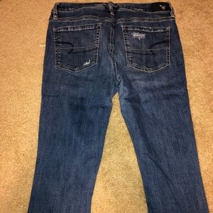 American Eagle High waisted ripped jeggings